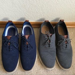 Cole Haan Casual ZERØGRAND Wingtip Oxford 2 pair